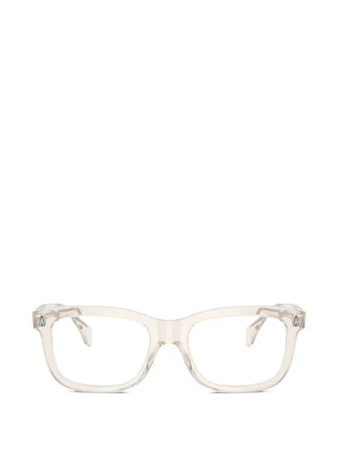 Moncler Eyewear نظارة بإطار مربع شفاف