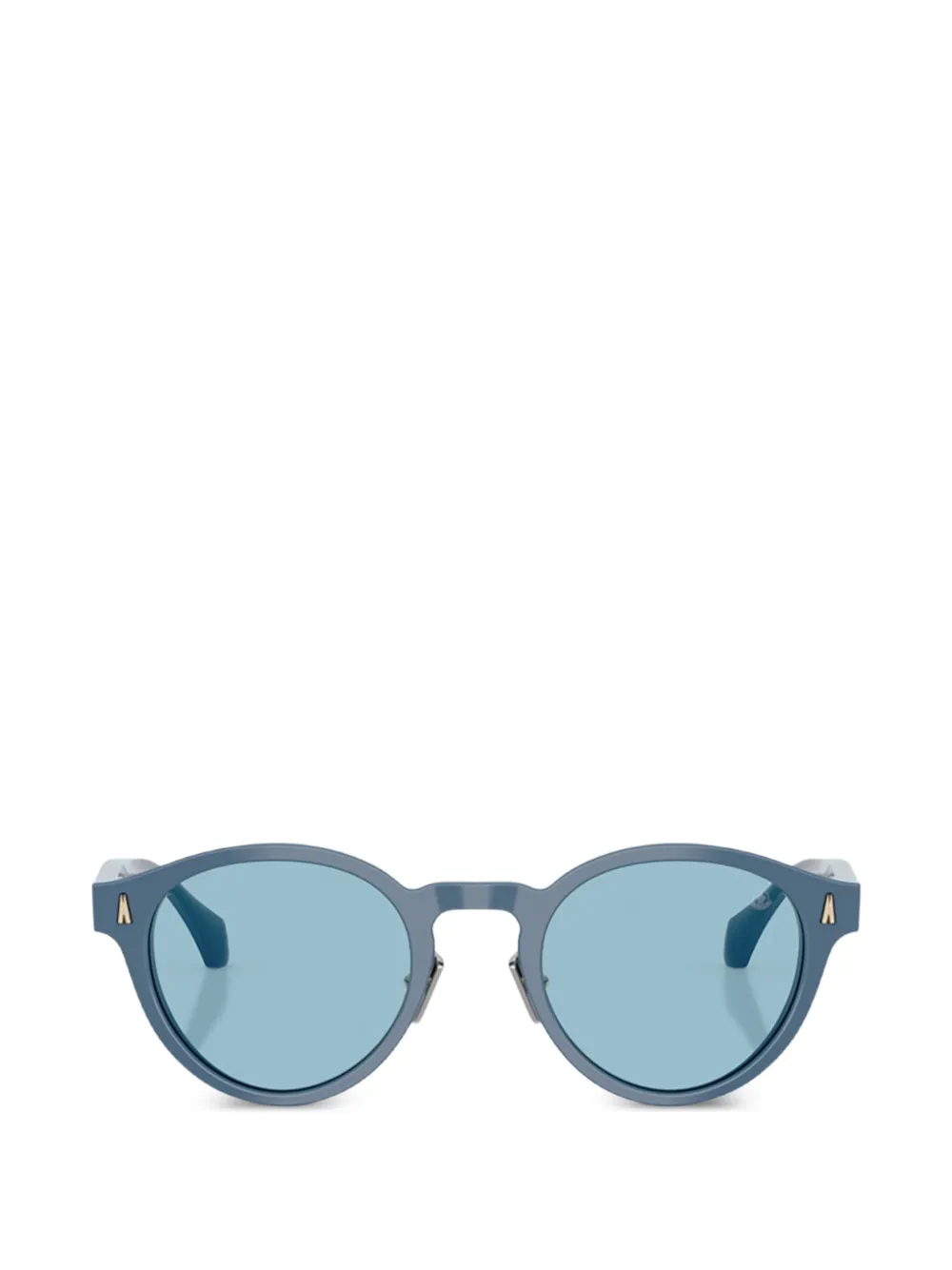 MONCLER Moncler Eyewear Ember Sonnenbrille mit rundem Gestell - Blau