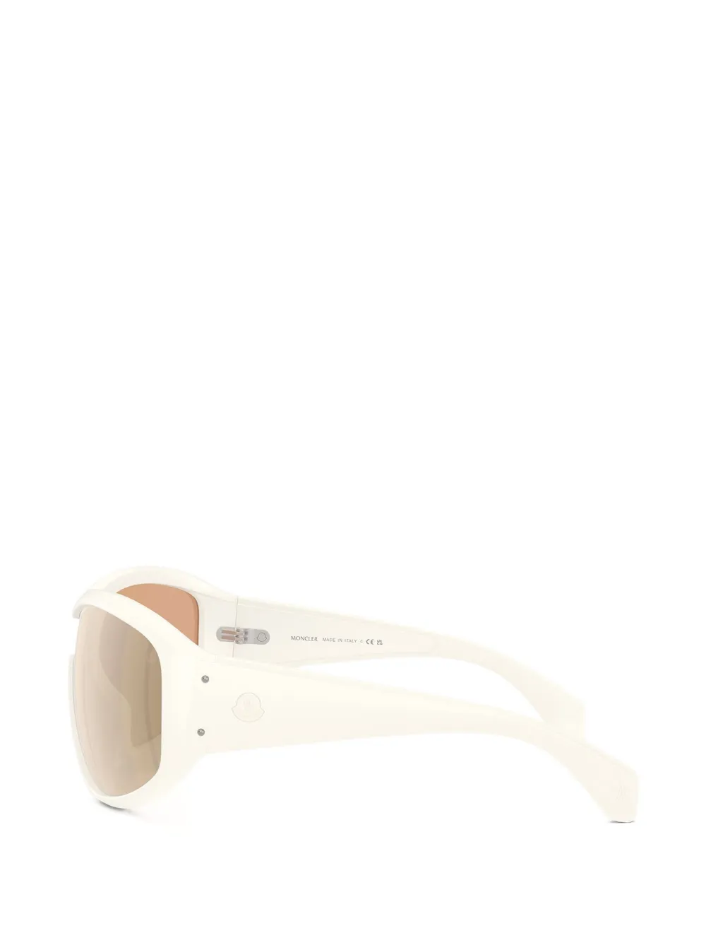 Moncler Eyewear Zyra zonnebril met navigator montuur Wit