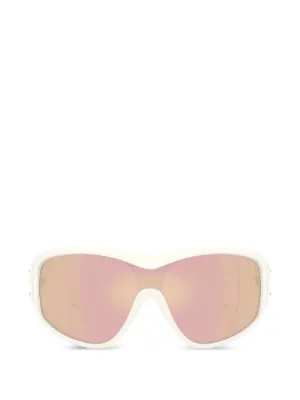 Moncler Eyewear Clasico スクエアフレーム サングラス | ピンク