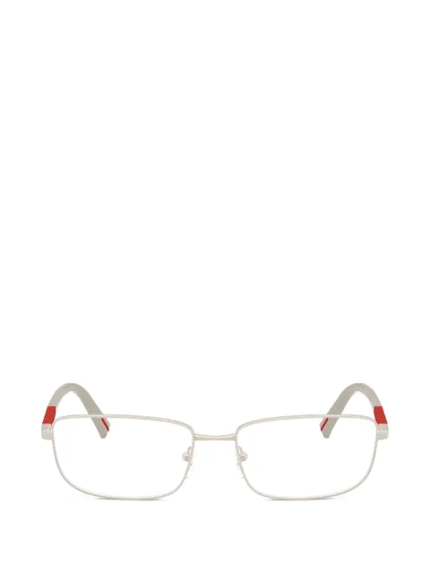Prada Linea Rossa Brille mit eckigem Gestell