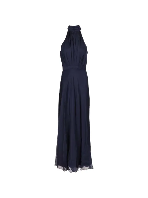 Raquel Diniz Giovanna Closed halterneck maxi dress