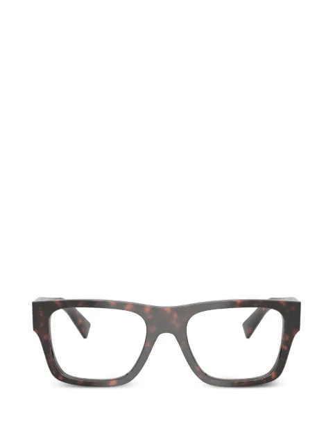 Prada Brille mit eckigem Gestell