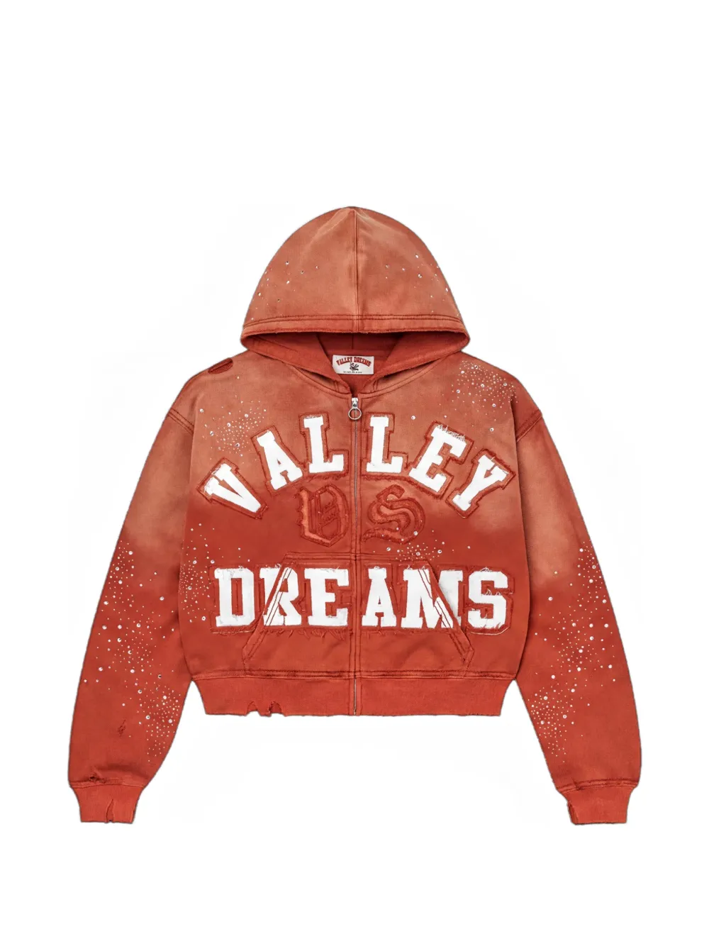 Vale zip-up hoodie - Arancione