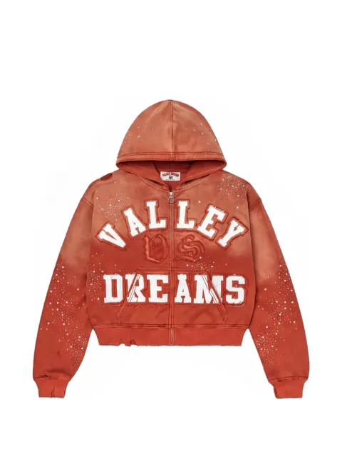 Vale hoodie con cierre