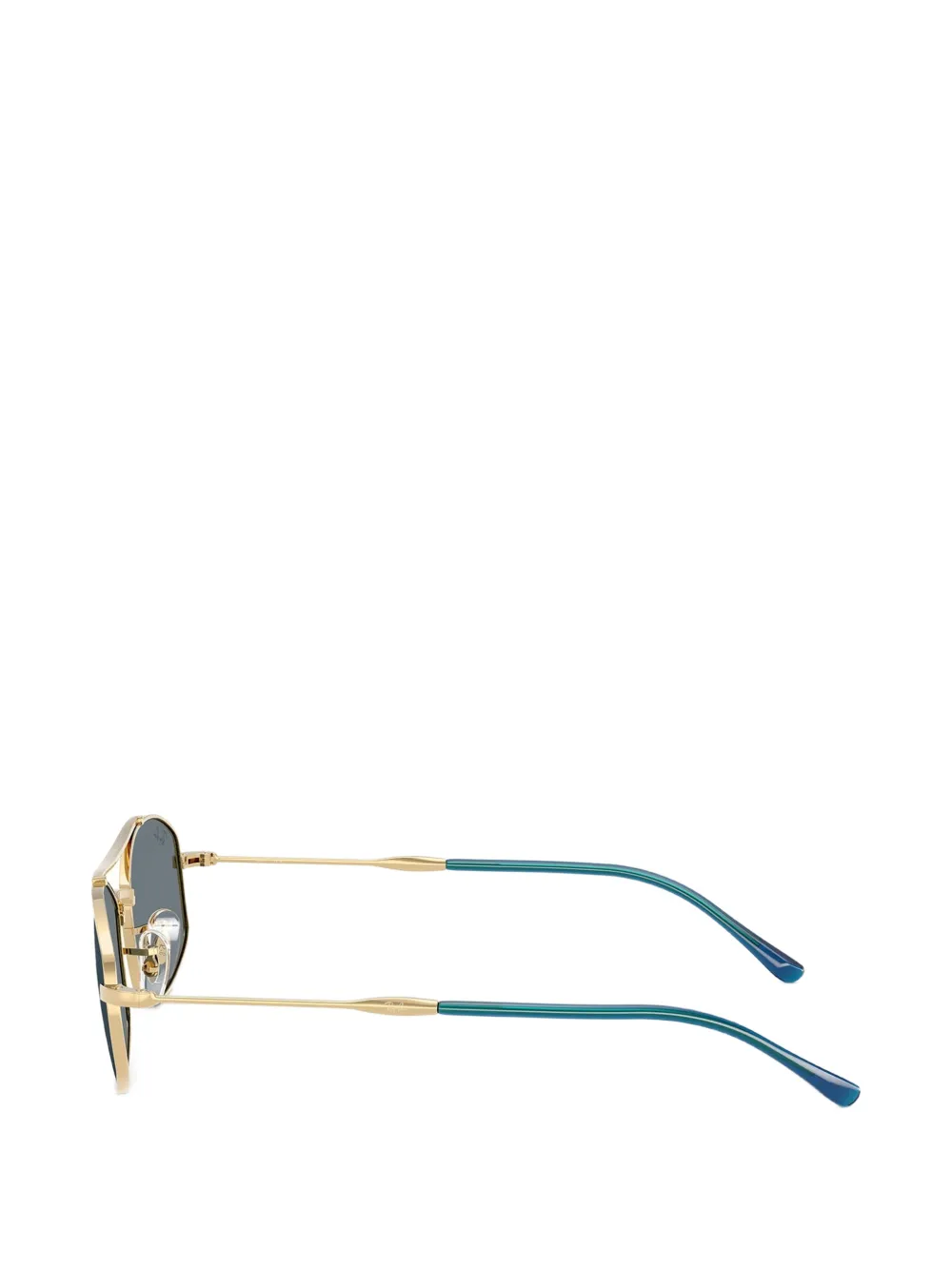 Ray-Ban Zonnebril met vierkant montuur Goud