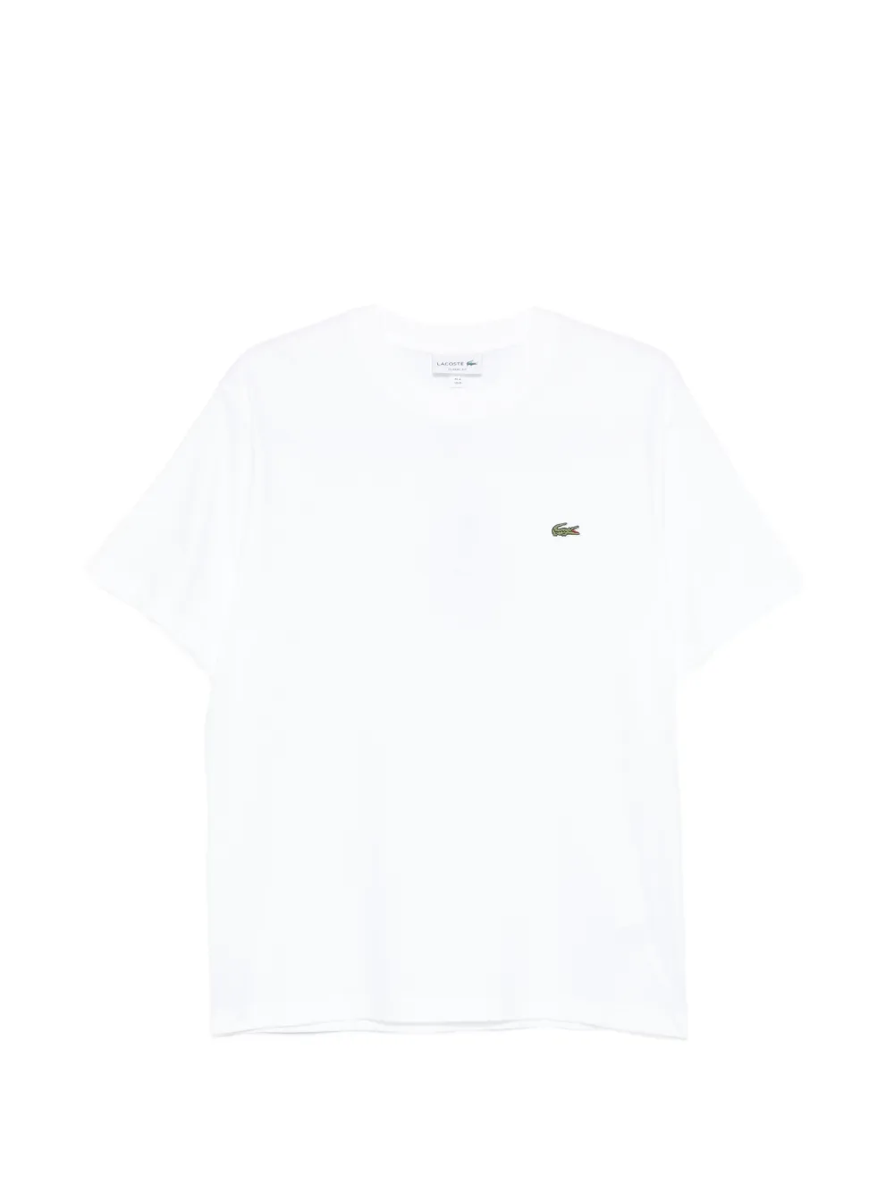 Lacoste logo-patch T-shirt - Bianco