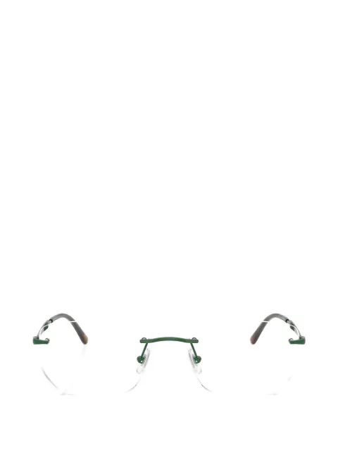 Ray-Ban rimless glasses
