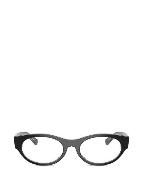 Ray-Ban lentes con armazón ovalada