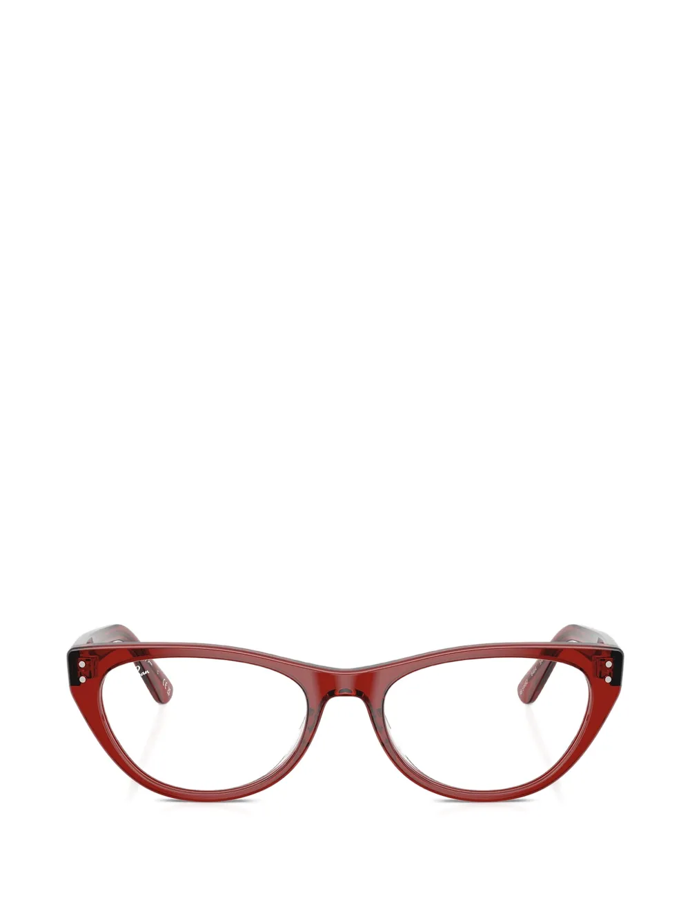 Ray-Ban cat-eye glasses - Rosso