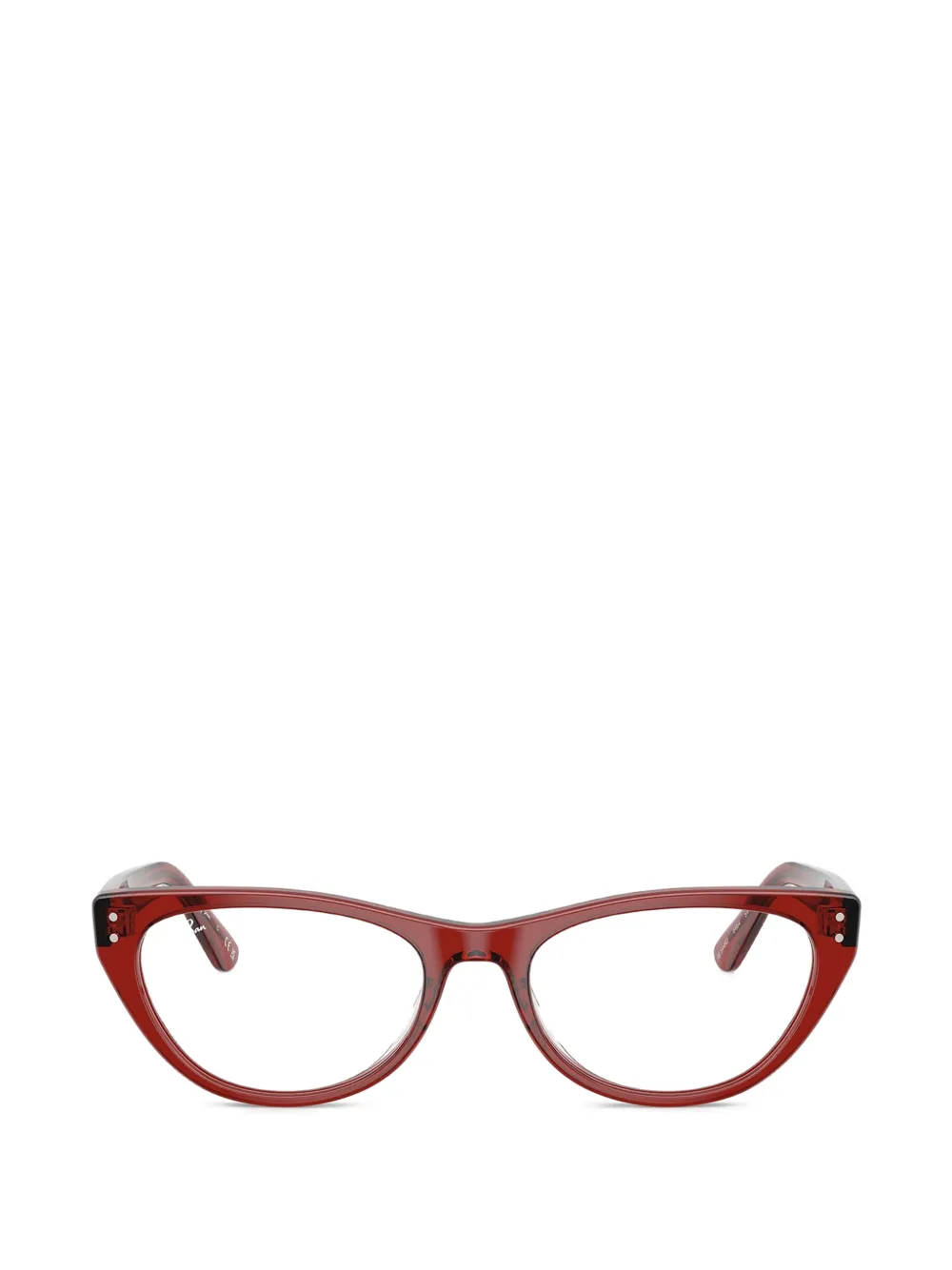 Ray-Ban cat-eye glasses - Rosso