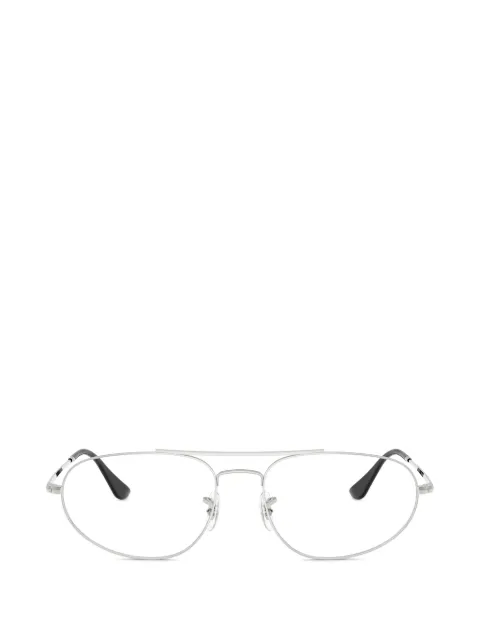 Ray-Ban oval-frame glasses
