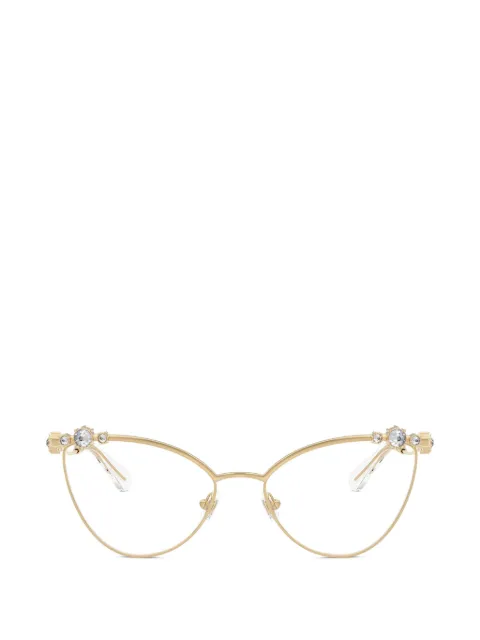 Swarovski lentes con armazón cat eye