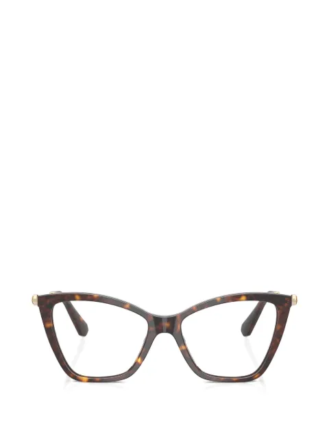 Swarovski lentes con armazón cat eye