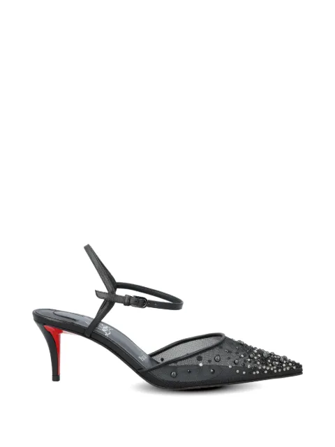 Christian Louboutin Miss Z Riviera embellished pumps