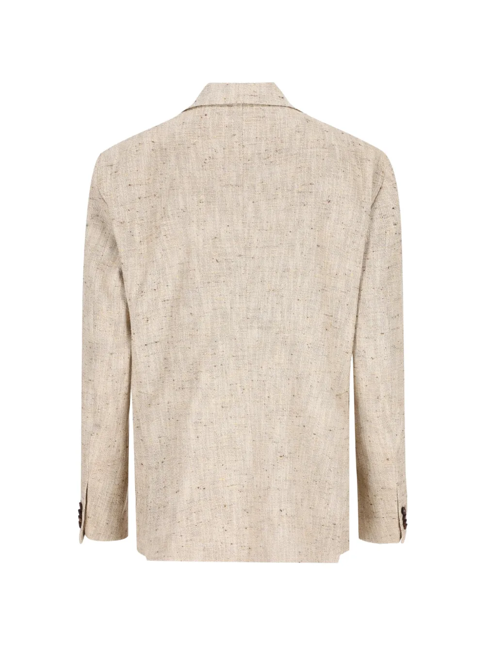 Tagliatore Blazer met dubbele rij knopen en klepzak Beige