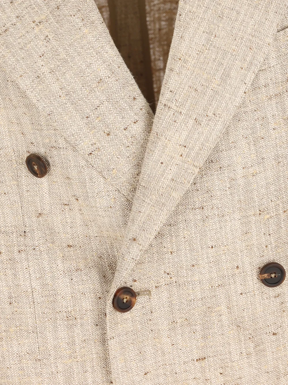 Tagliatore Blazer met dubbele rij knopen en klepzak Beige