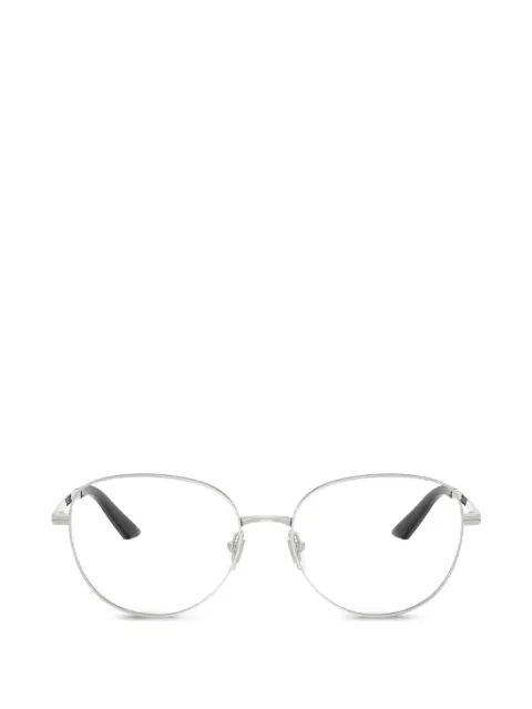 Versace oval-frame glasses