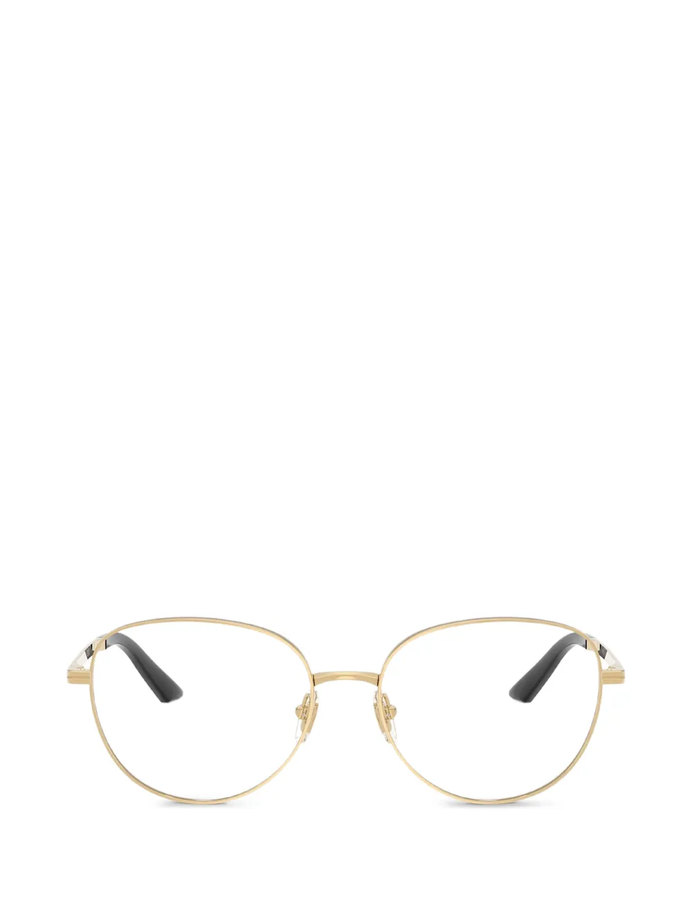 Versace oval-frame glasses - Gold