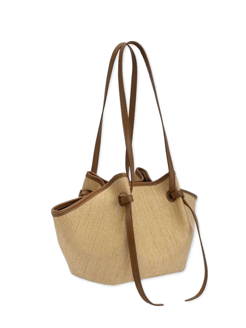 Yuzefi Mochi woven shoulder bag - Toni neutri