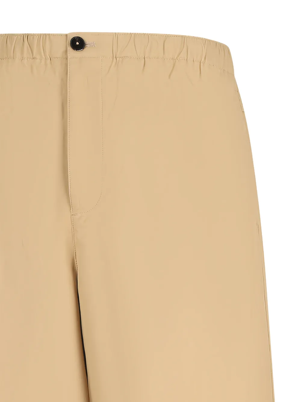 Jil Sander Broek met wijde pijpen Beige