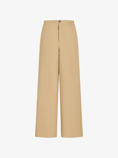 Jil Sander брюки широкого кроя