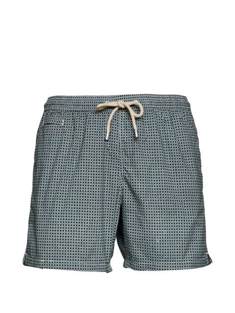 MC2 Saint Barth short de bain Lighting à imprimé géométrique
