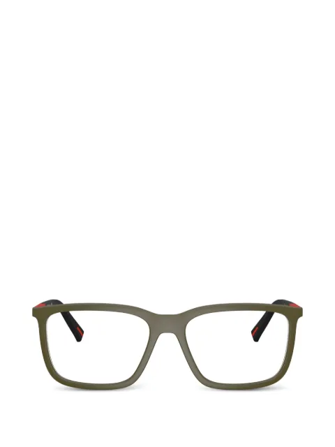 Prada Linea Rossa lunettes de vue à monture rectangulaire