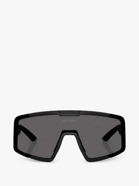 Prada Linea Rossa shield-frame sunglasses