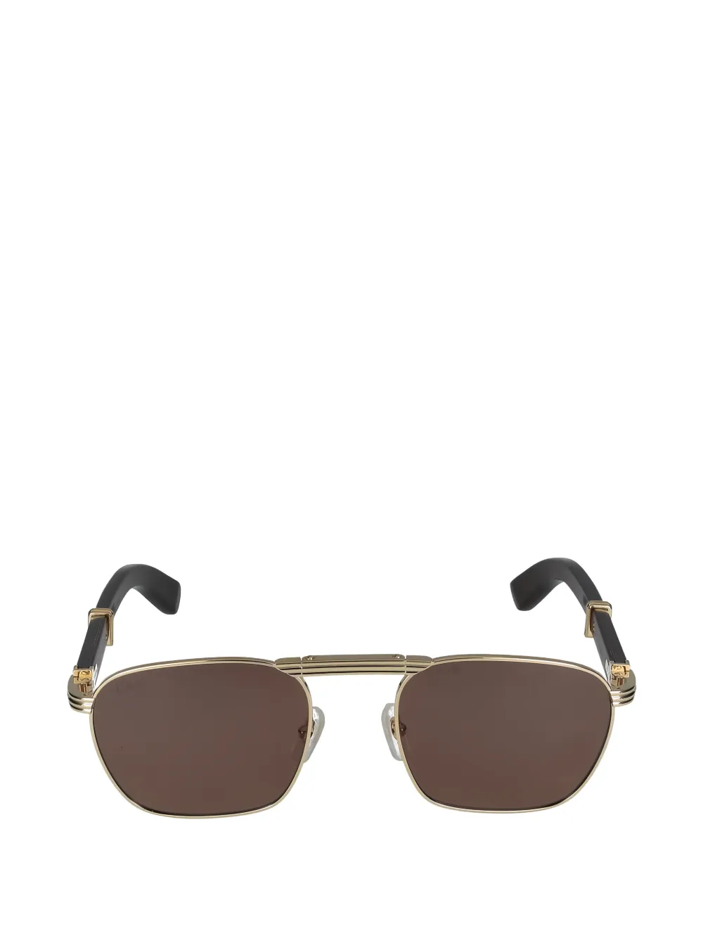 Cartier Eyewear square-frame sunglasses - Gold