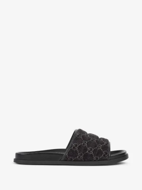 Gucci quiltede GG sandaler
