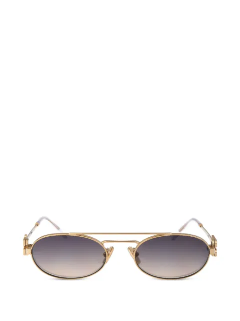 Miu Miu oval logo sunglasses
