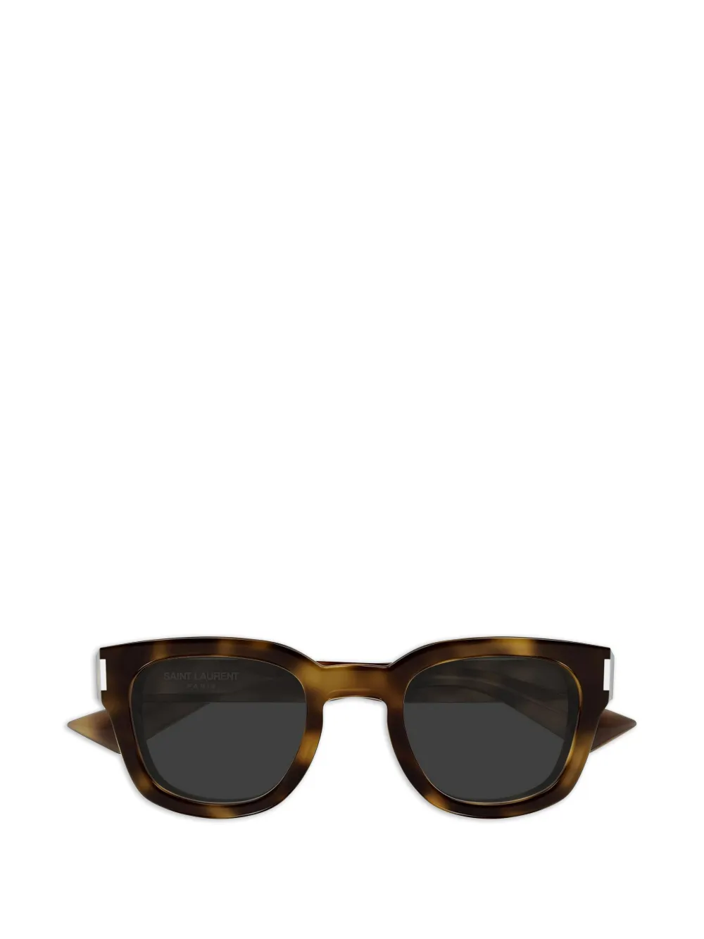Saint Laurent Eyewear havana square-frame sunglasses - Marrone
