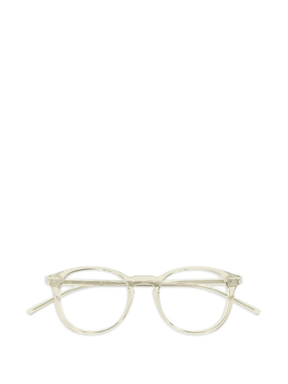 Saint Laurent Eyewear Occhiali ovali - Toni neutri