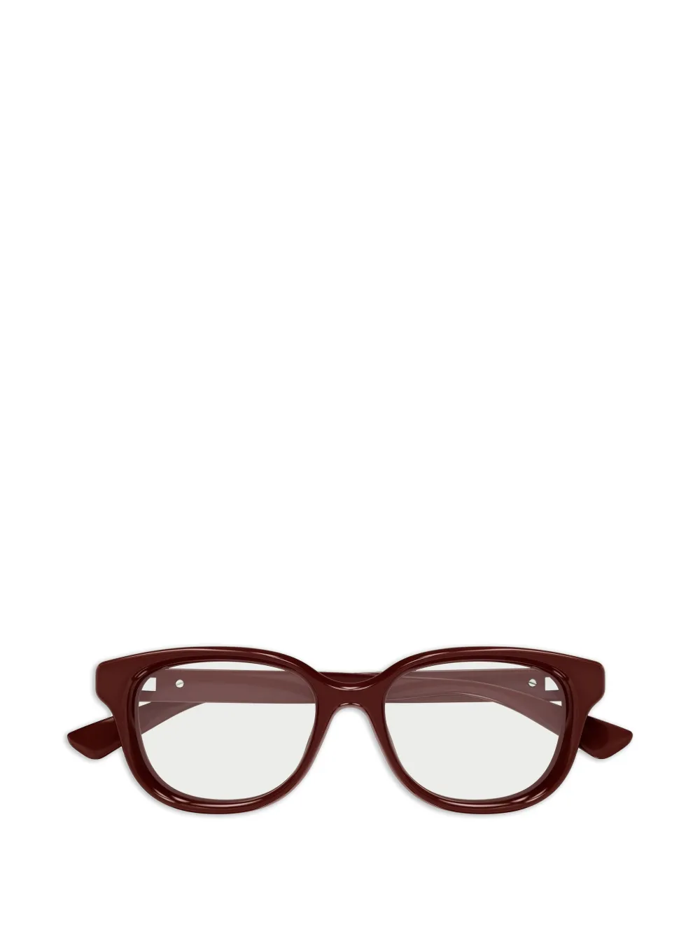Gucci Eyewear Occhiali con logo - Marrone