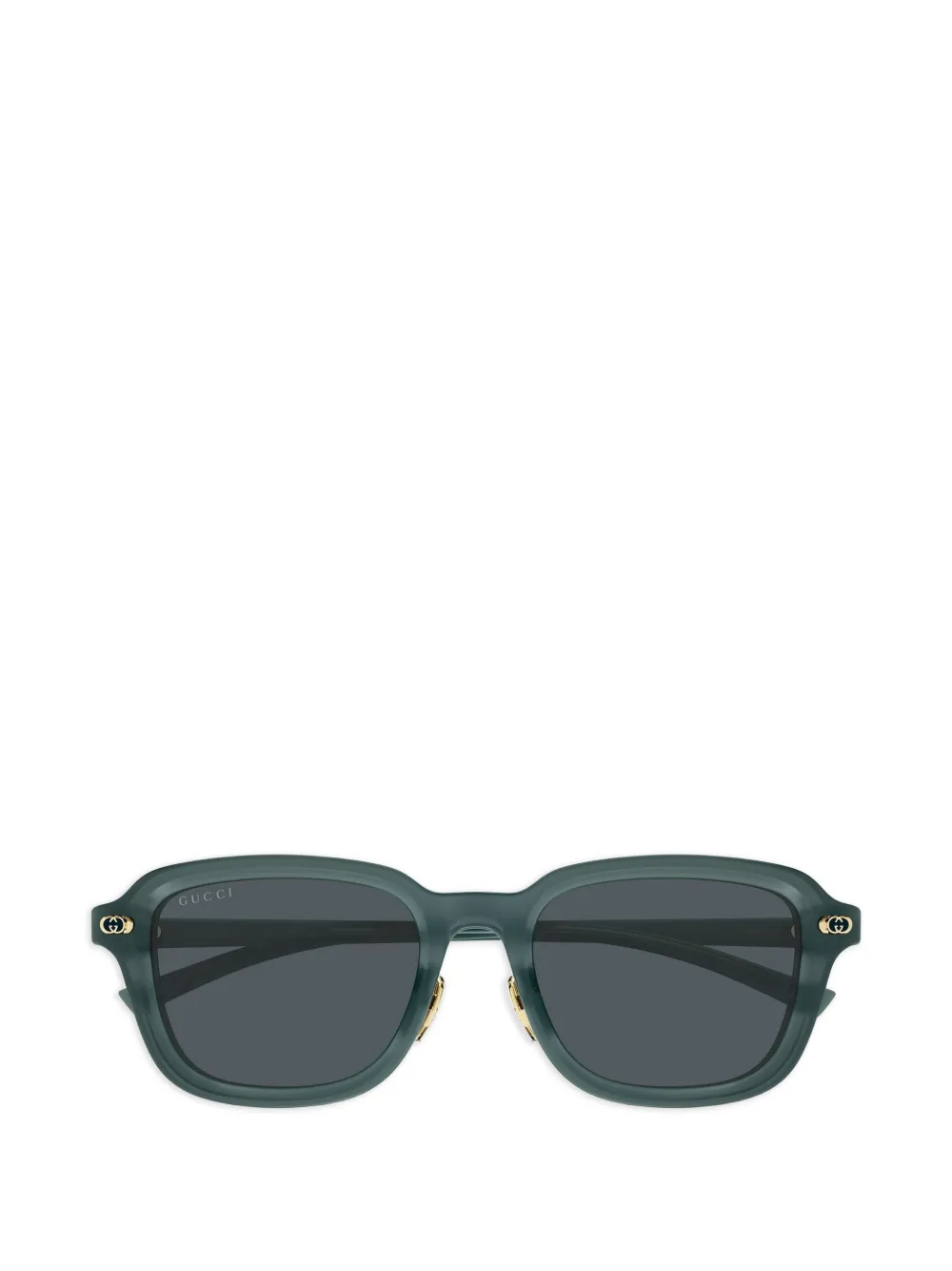 Gucci Eyewear Occhiali da sole squadrati - Verde