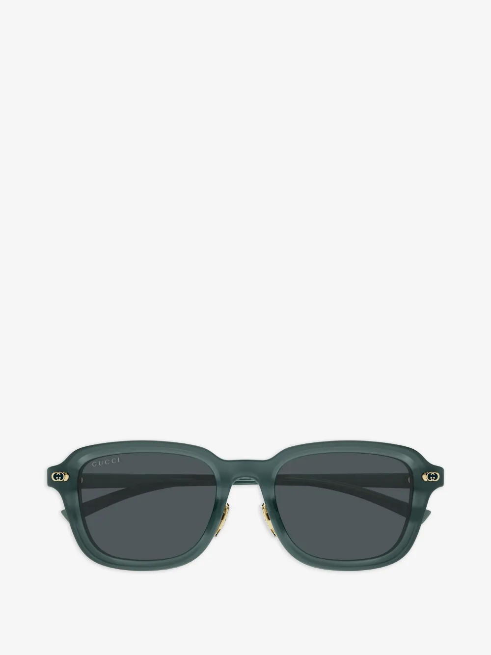 Gucci Eyewear スクエアフレーム サングラス | グリーン | Image 1