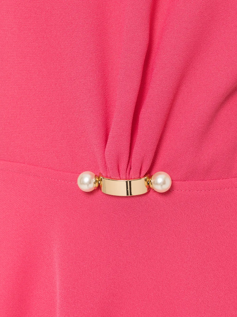 NISSA Midi-jurk van crêpe Roze