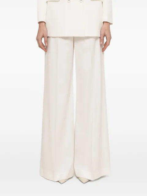 NISSA pantalones anchos con tiro alto