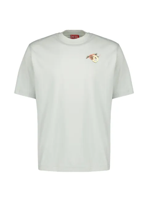 Diesel floral-print crew-neck T-shirt