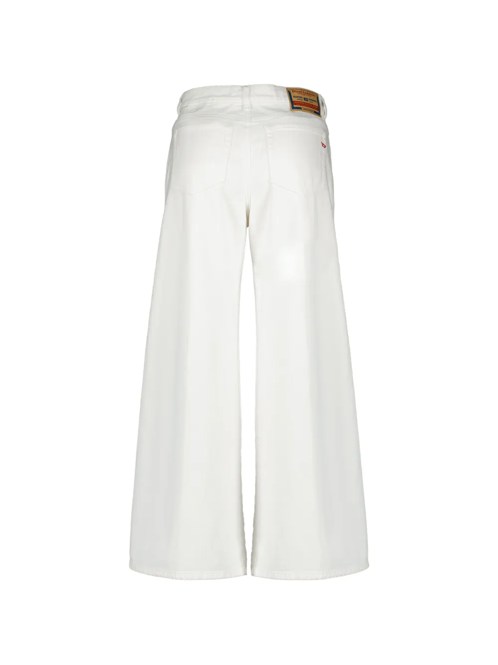 Diesel Jeans met wijde pijpen Wit