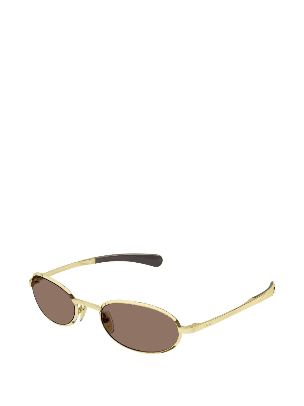 Gucci Eyewear 타원형 프레임 선글라스 | Image 2