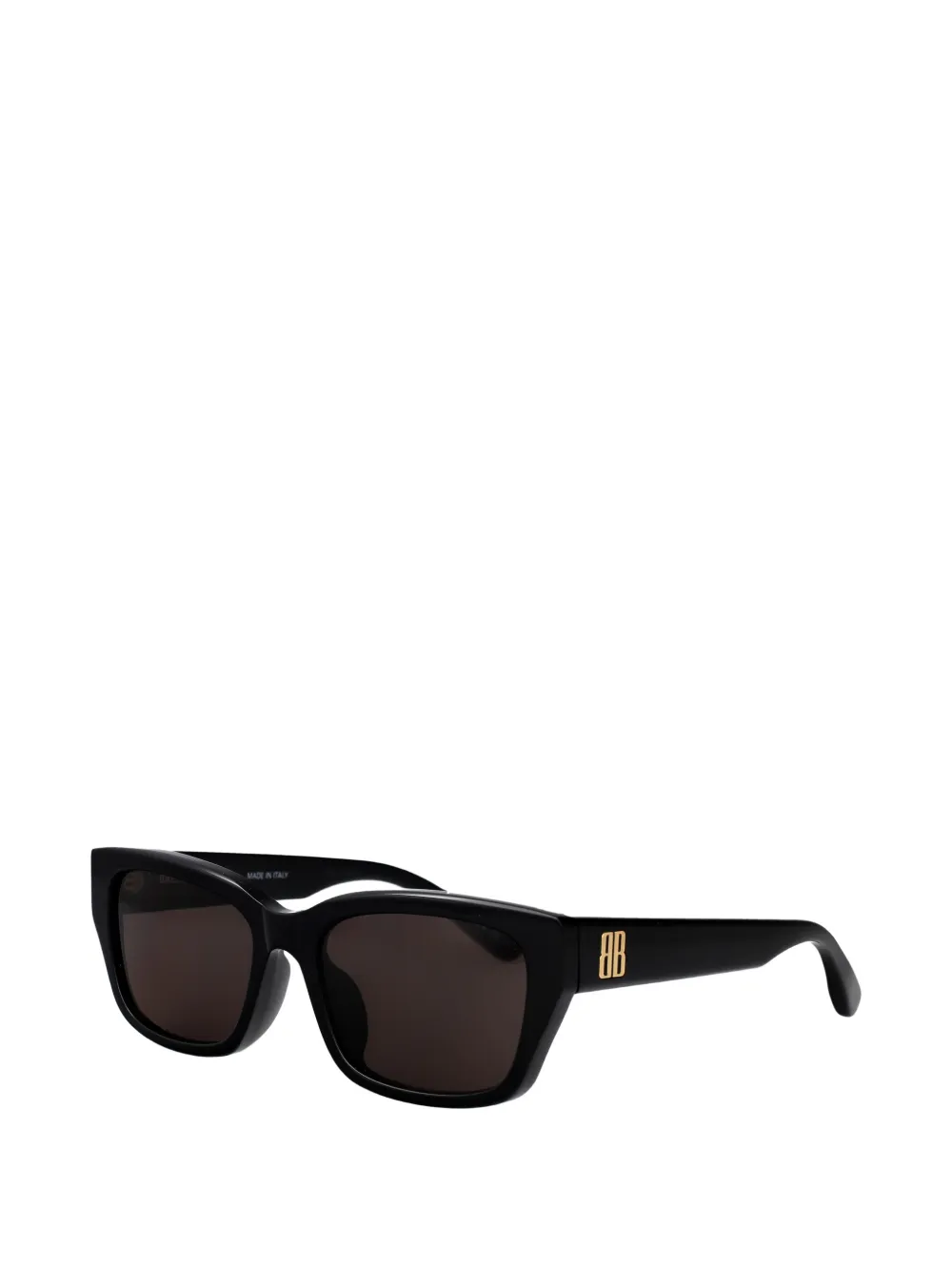 Balenciaga Eyewear Zonnebril met rechthoekig montuur Zwart