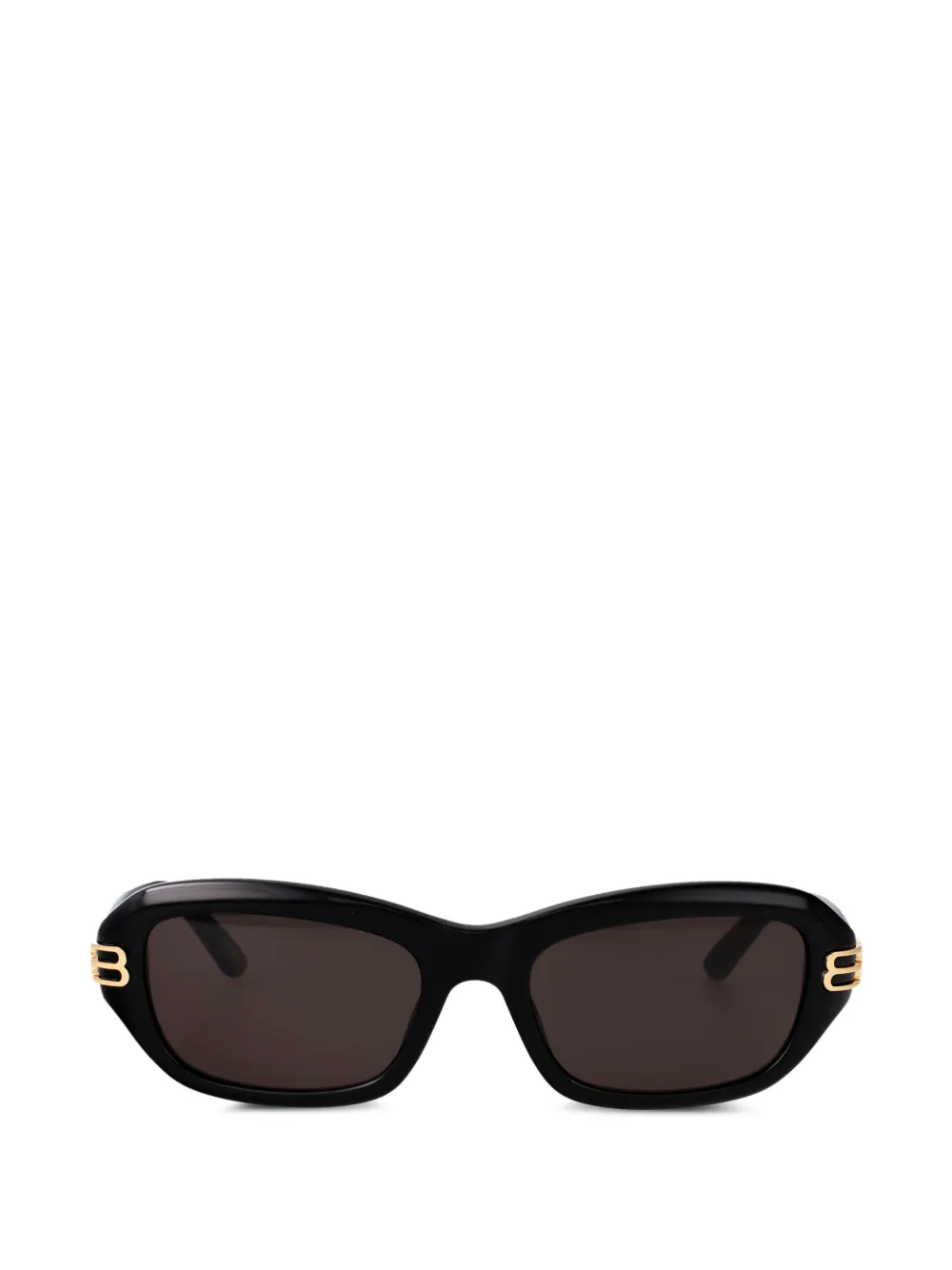 Balenciaga Eyewear rectangle-frame sunglasses - Nero