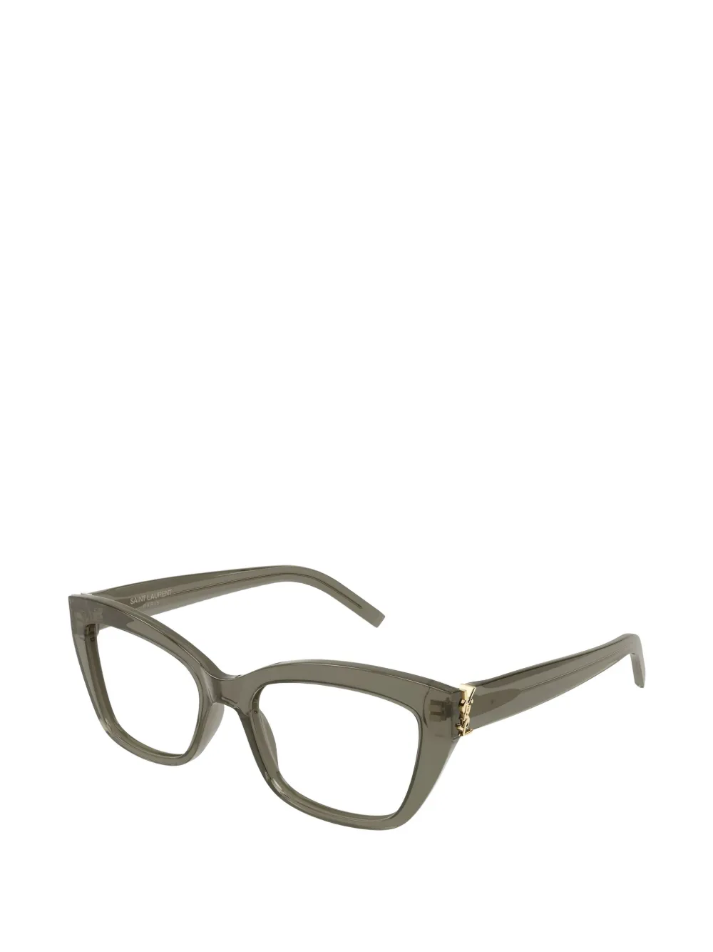 Saint Laurent Eyewear Bril met cat-eye montuur Grijs