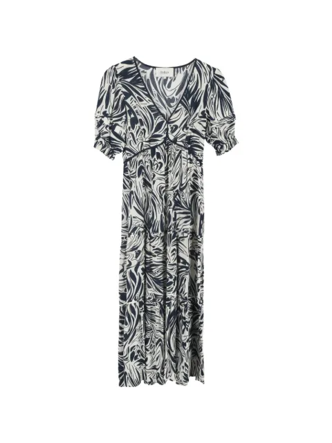 Ba&Sh abstract-print midi dress