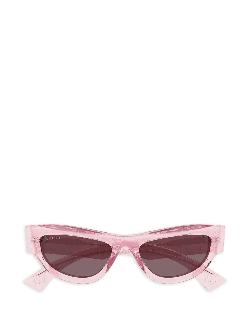 Gucci Eyewear Occhiali da sole geometrici - Rosa