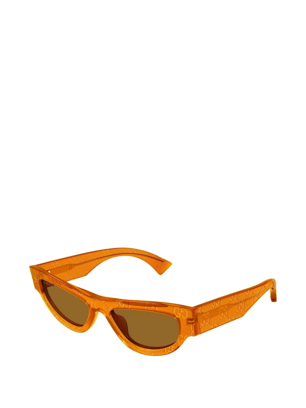 Gucci Eyewear Zonnebril met monogram Oranje