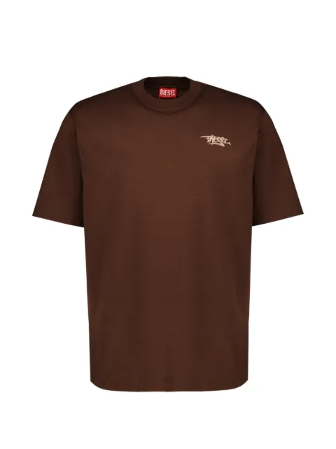 Diesel camiseta con logo estampado