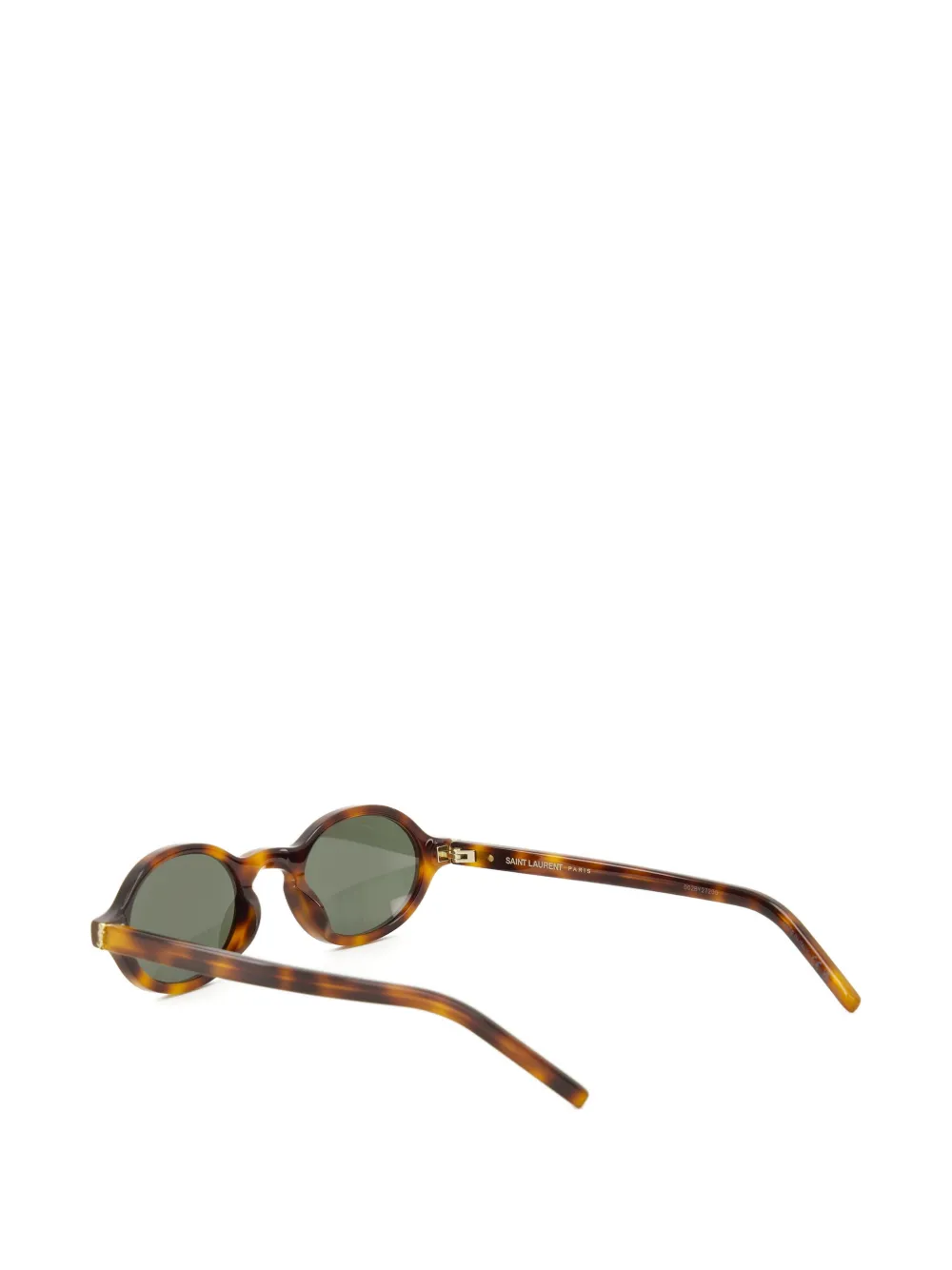 Saint Laurent Eyewear SL M161 zonnebril met rond montuur Bruin